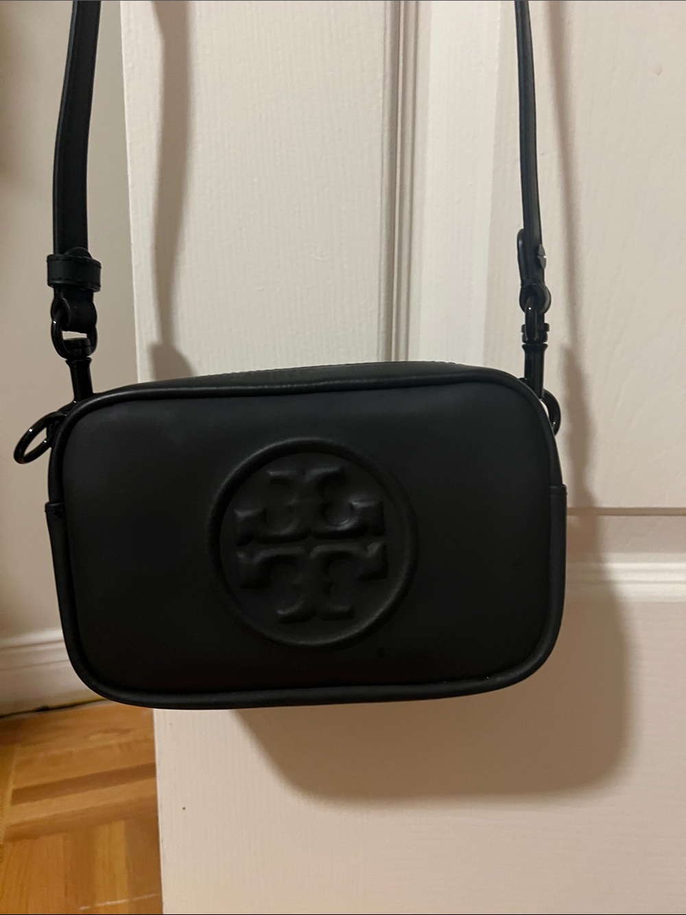 Tory Burch Black matte Perry bombe Crossbody